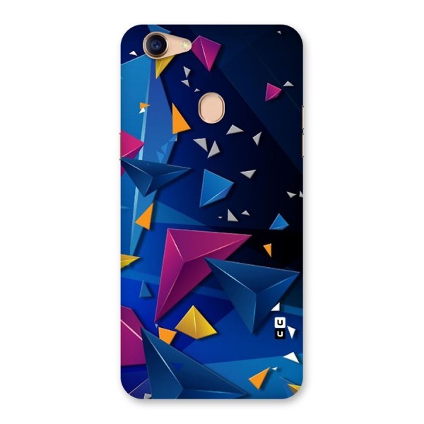 Space Colored Triangles Back Case for Oppo F5 Youth